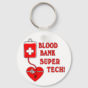 BLODBANKTOPPEN TECH NYCKELRING