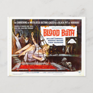 BLODBATH POSTCARD VYKORT