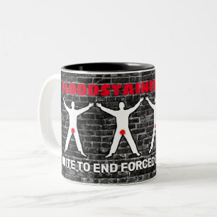 Blodbefläckad manarBrickwall mugg