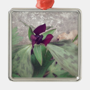 Blodblomma Julgransprydnad Metall