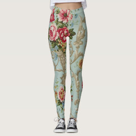 Blodblomma - skinn leggings