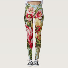 Blodblomma - skinn leggings