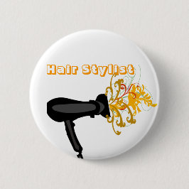 Blödblommor för tunna hårtorkare knapp