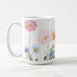 Blodblommor Kaffemugg