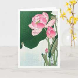 Blodblommor - Ohara Koson - Vintage Art Kort