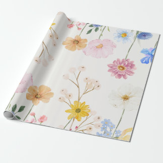 Blodblommor Presentpapper