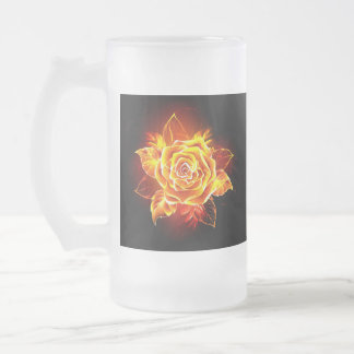 Blodbrand Ro Frostat Ölglas