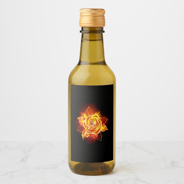 Blodbrand Ro Vinetikett (Framsida)