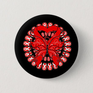 Blodcancer Butterfly Circle of Rosett band Knapp