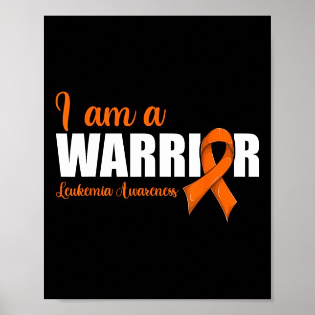 Blodcancer - Leukemi - medvetenhet om blodcancer Poster (Framsidan)