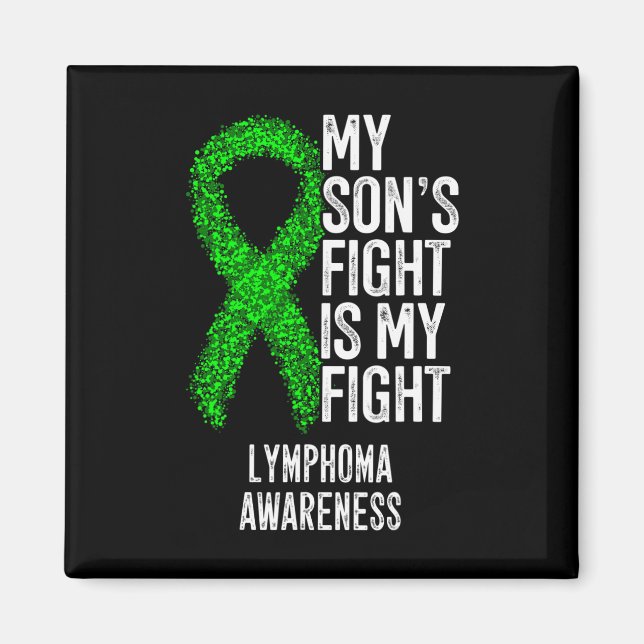 Blodcancer Min sons kamp är mitt slaglymfom A Magnet (Framsidan)