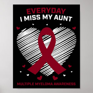 Blodcancer till minne av myelom i Moster Många Poster