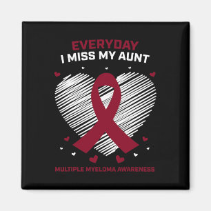 Blodcancer till minnes av min faster Multipelt mye Magnet