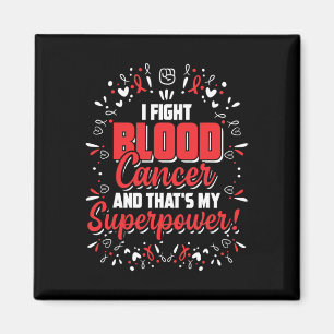 Blodcancermedvetandegörandegåva till cancerbekämpa magnet