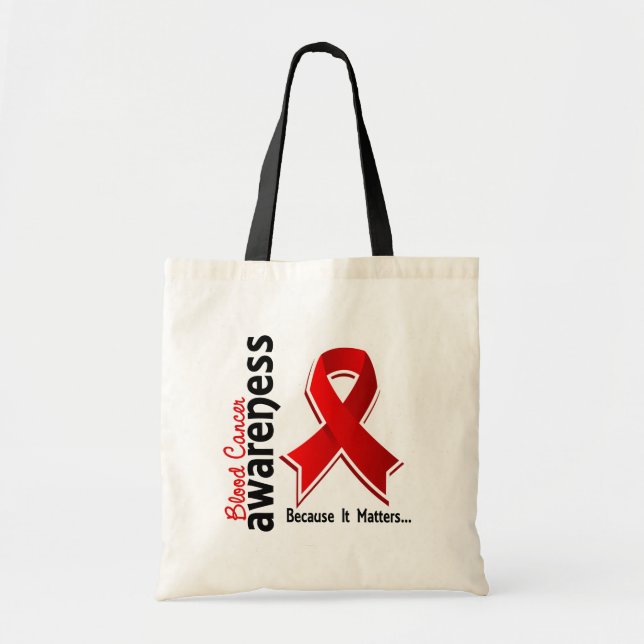 Blodcancermedvetenhet 5 tygkasse (Framsidan)
