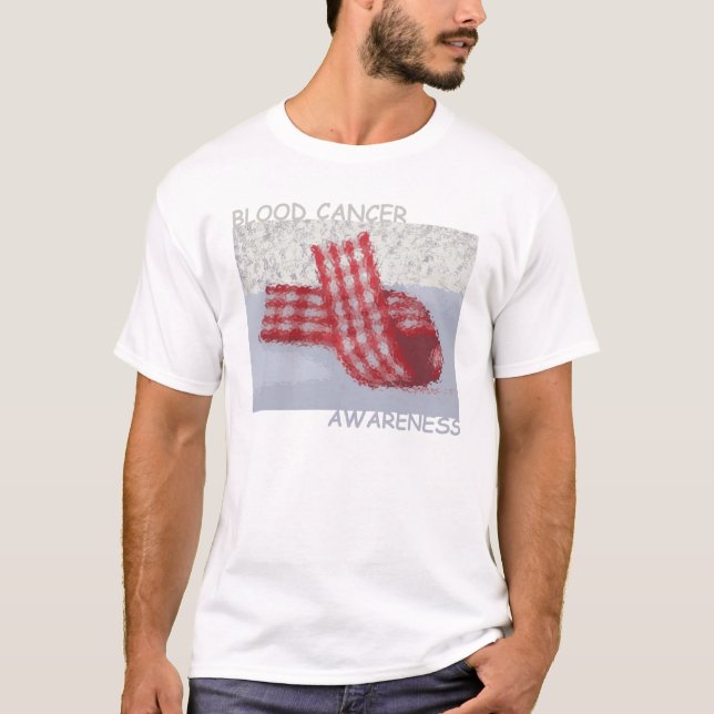 Blodcancermedvetenhet Tee Shirt (Framsida)