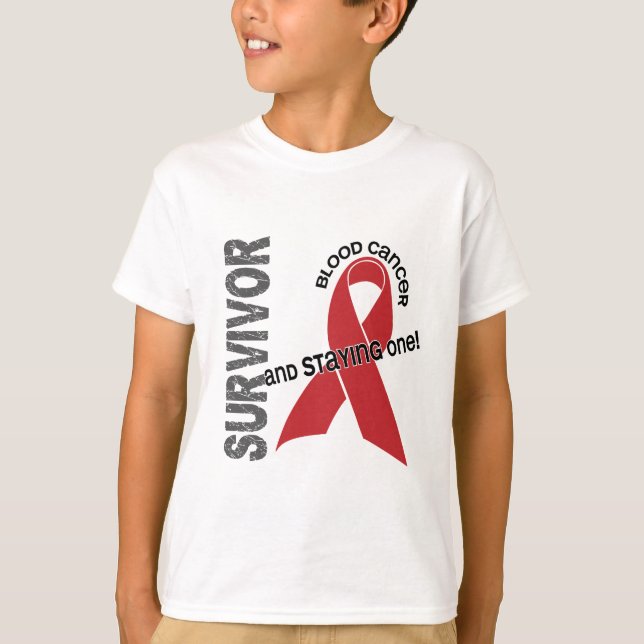 Blodcanceröverlevande Tee Shirt (Framsida)
