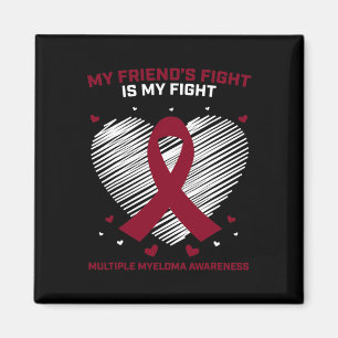 Blodcancerprodukter Friend Många Myeloma Awar Magnet