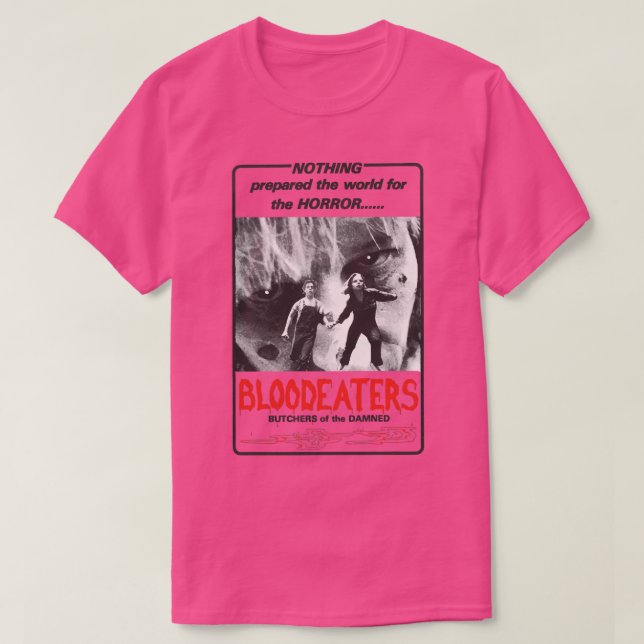 Bloddeatrar 1980 t shirt (Design framsida)
