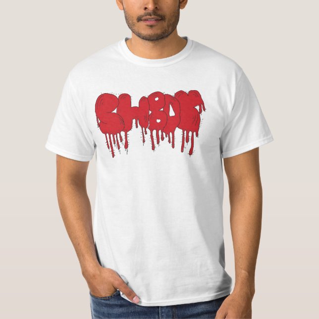 bloddroppande t-shirt (Framsida)