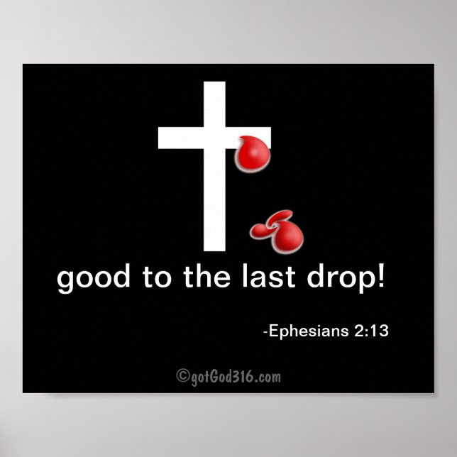 Bloddroppar gotGod316.com Kor Poster (Framsidan)