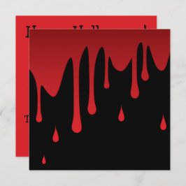 Bloddroppning Inbjudningar