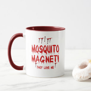 Bloddroppning Mosquito Magnet de Kärlek me Mugg