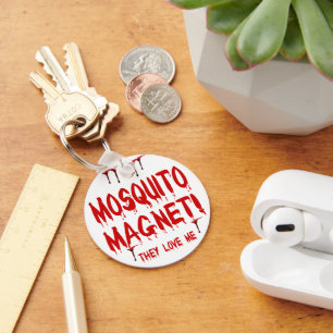 Bloddroppning Mosquito Magnet de Kärlek me Nyckelring