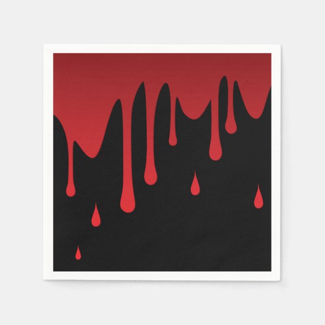 Bloddroppning Pappersservett (Framsidan)