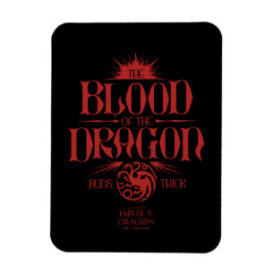 Blodet från Dragon Springa Tick Magnet