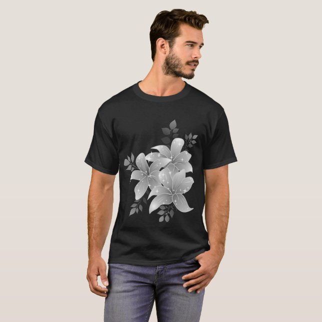 Blodfärdighet: Blommigtens glädje T Shirt (Hel framsida)