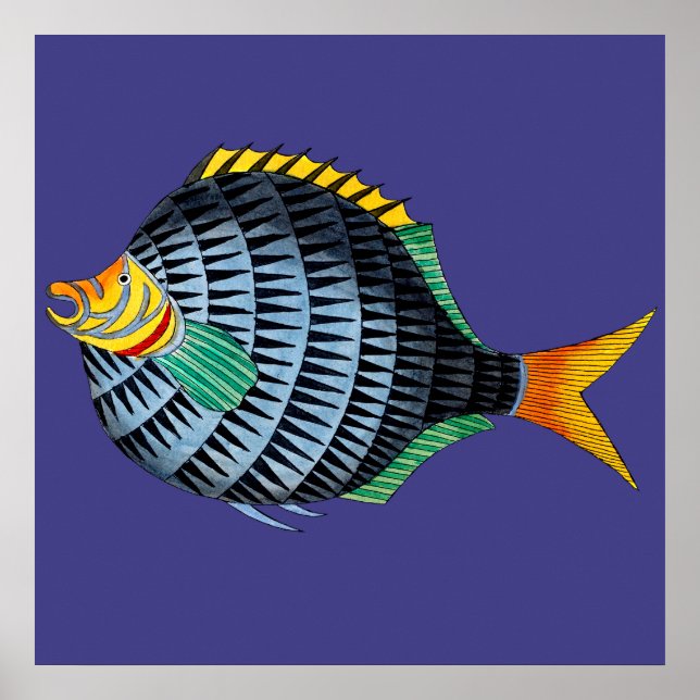 Blodfisk Poster (Framsidan)