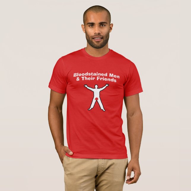 Blodfläckade Manar: Ju mer du vet T Shirt (Hel framsida)