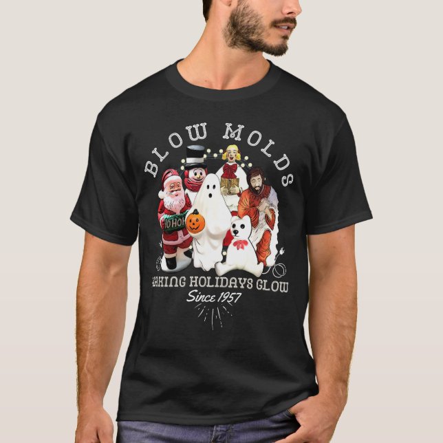 Blödformar: Skapar Helgdagar glöd sedan 1957 T Shirt (Framsida)