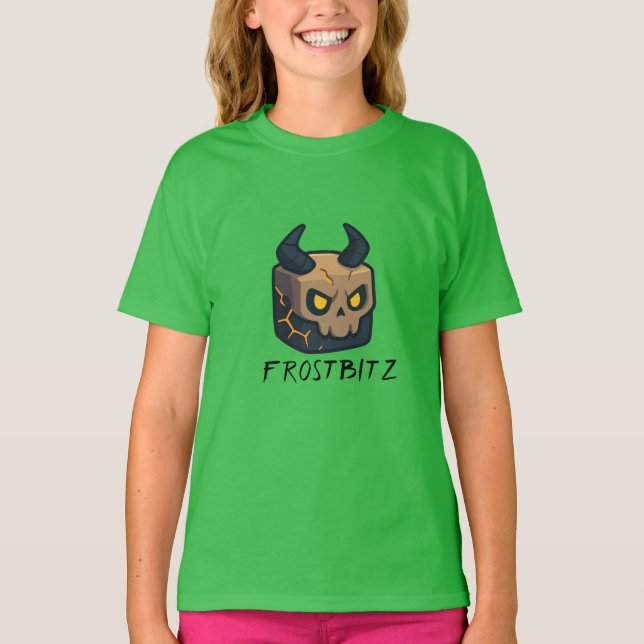 Blodfrukt Mythical Power Fruit Cube Creates T Shirt (Framsida)