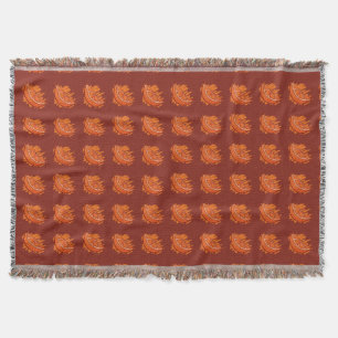 Blodgåvor av frukt, Mönster, Orange Mysfilt