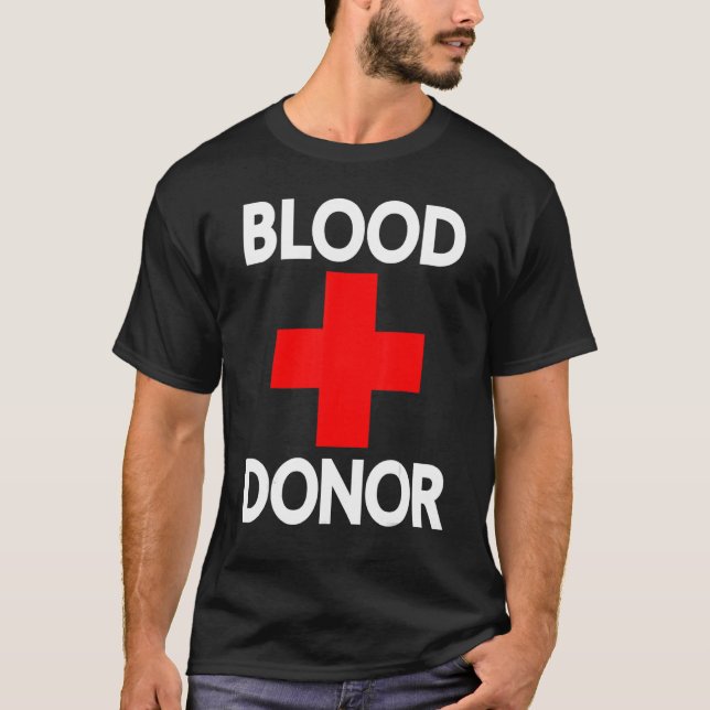 Blodgivardagen Bloddonationsutrustning Kvinnor i M T Shirt (Framsida)