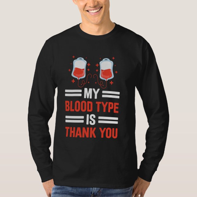 Blodgivare Blodfördelare Biverkare Biverkare Blo T Shirt (Framsida)