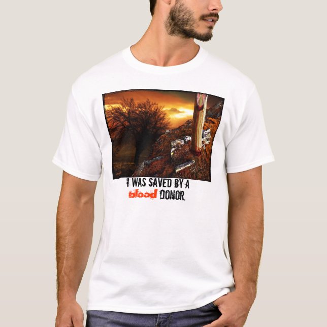 Blodgivare Tee (Framsida)