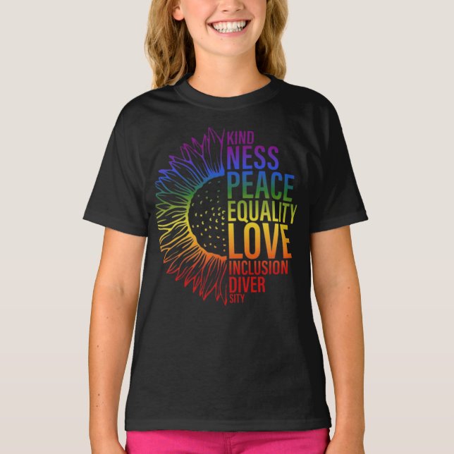 Blodgivning med harmoni t shirt (Framsida)