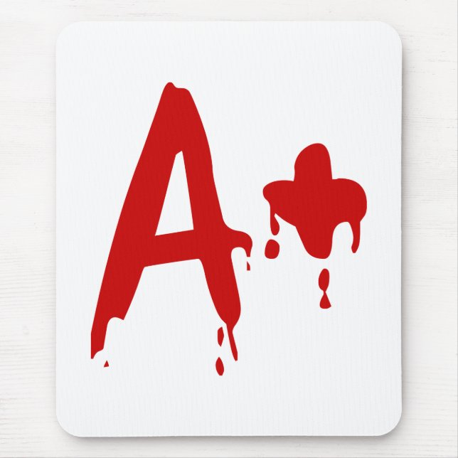 Blodgrupp A+ Positive #Horror Hospital Musmatta (Framsidan)