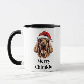 Blodhund Hund Julhatt Jul Mugg