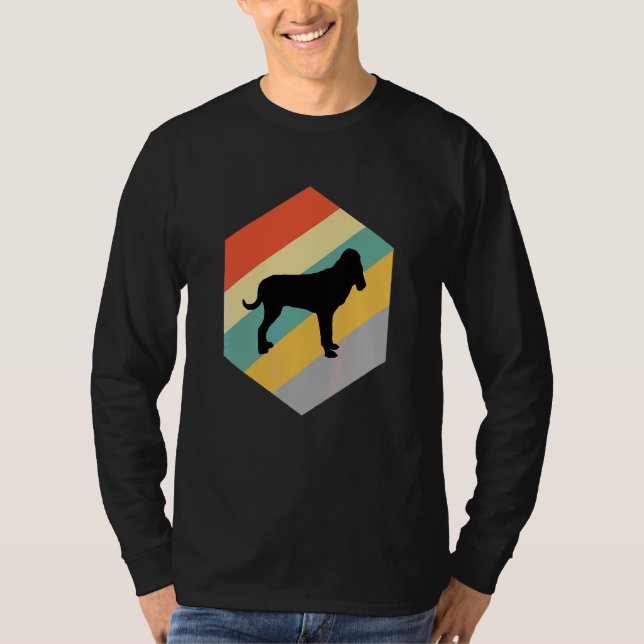 Blodhund Hund T Shirt (Framsida)