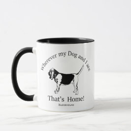 Blodhund Mugg