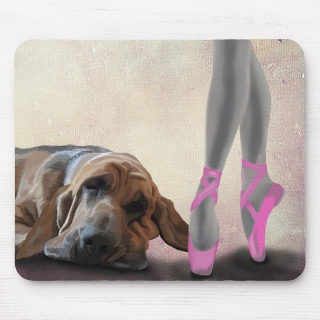 Blodhund och Ballet Dancer Musmatta (Framsidan)