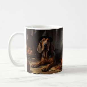 Blodhund Pumpor Halloween Skräckinjagande Kaffemugg