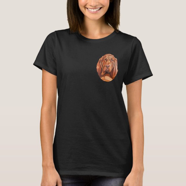 Blodhund t-shirt (Framsida)