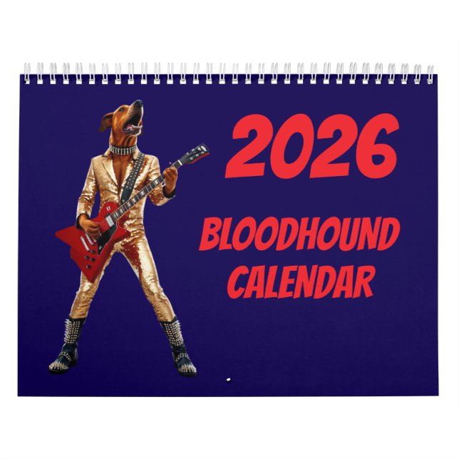Blodhundskalender Kalender (Omslag)