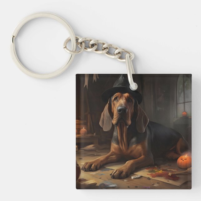 Blodhundspumpor Halloween Skräckinjagande (Framsidan)