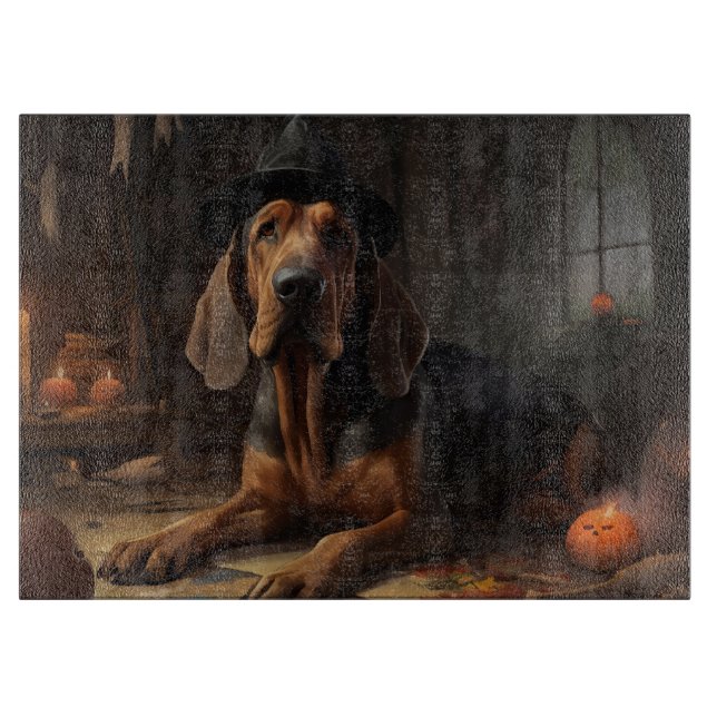 Blodhundspumpor Halloween Skräckinjagande (Framsidan)